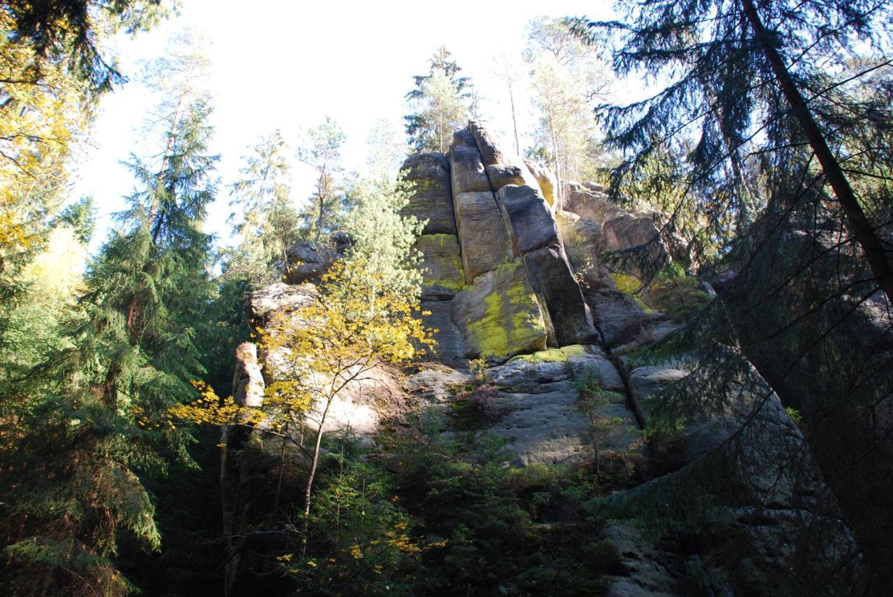 Hotel Fh Am Osterbrunnen Hinterhermsdorf Esterno foto